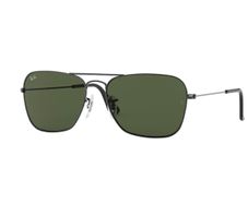 Rayban Caravan Gunmetal Black Sunglasses