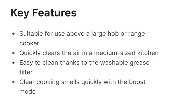 Smeg 110cm Extractor hood black (brand new in box)