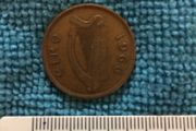 Irish half penny 1966