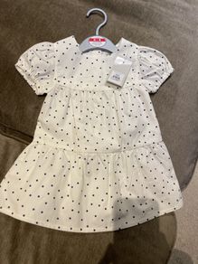 baby girl dress size 9-12 months