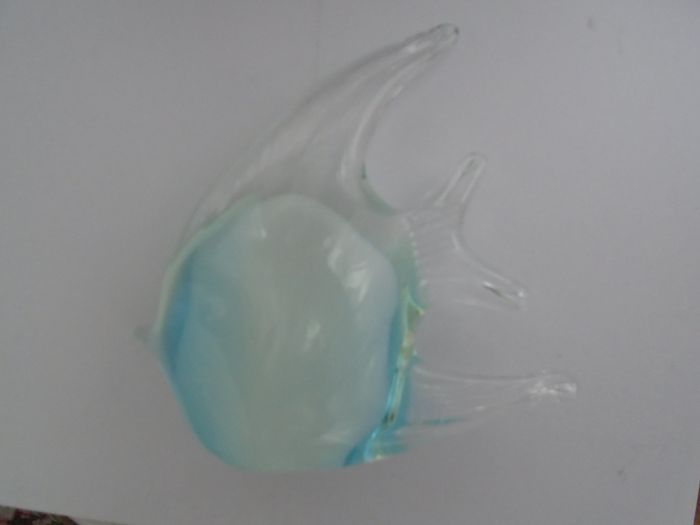 Glass fish ornament,Ornament,Glass,Gift,Home decor