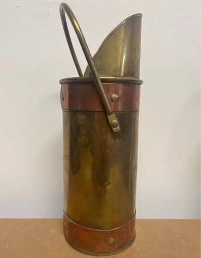 Vintage brass and copper