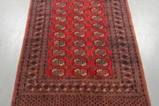 Beautiful Vintage Bokhara Hand Knotted Pakistani Rug