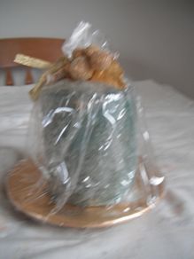 Green Glitter Candles for Sale