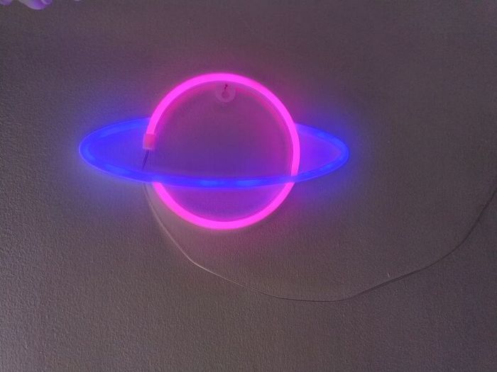 LED Neon Light Saturn