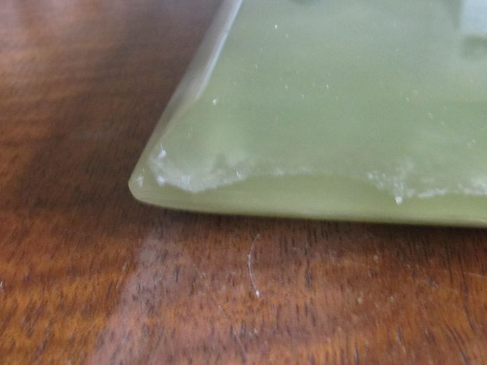 Unique Rare Brazilian Dark Green Onyx Plinth / Base