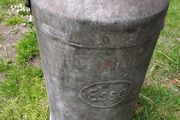 large esso petrol drum
