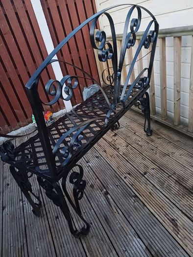 Steel bench