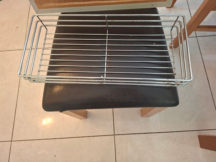 Silver racks x 3 for possible wine bottles