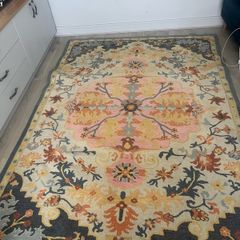 Large Bronte 100% wool rug