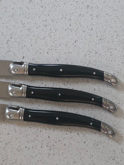 Laguiole Jean Dubost France Set of 6 Steak Knives
