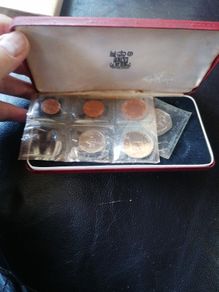 1971 Guernsey Proof Coin Set