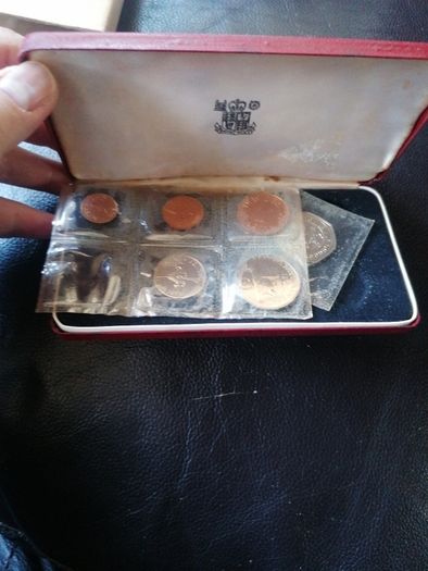 1971 Guernsey Proof Coin Set