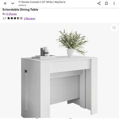 extendable table