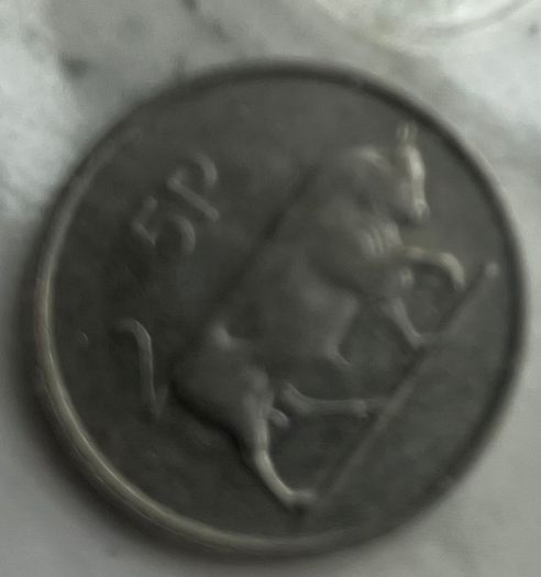 Irish 5p 1986