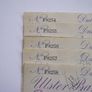 5 Vintage Cheques from Ulster Bank with Consecutive numbers (1892) Image 6