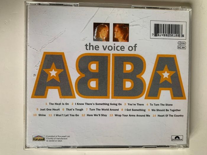 Agnetha & Frida [1994] The Vioce Of ABBA (CD Album)