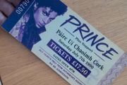 Prince Souvenir Ticket Pairc Ui Chaoimh 1990