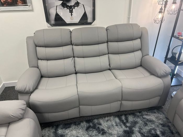 Roma 3+2 Leather Recliner Sofa Set