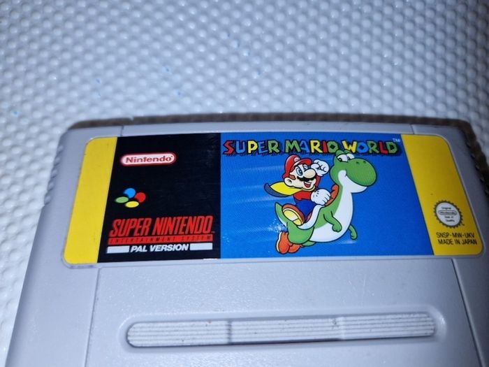 Super Mario World Super Nintendo Snes Arcade Retro Games Original