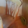 Set of Four Solid Oak Dining Chairs Image 7