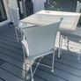 Wrought iron table and 4x chairs Image 4