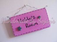 main image for ad PERSONALISED Name Bedroom Door Plaque Sign Boys / Girls