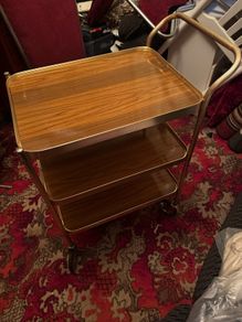 Vintage  hostess trolley from the 70's read full ad