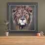 Brand New - Artko Kendi Lion - Large Framed Picture Image 2