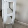 White ladder storage unit Image 3