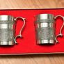 Vintage Pair of Mullingar Pewter Celtic Kells Tankards 10oz Toyota Golf Cup 1987 (Set of 2) Image 5