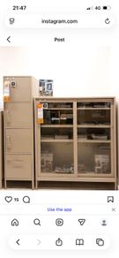 Ikea Idasen Cabinets - Wanted