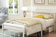 3ft Single Bed Frame with Victorian Headboard and Footboard