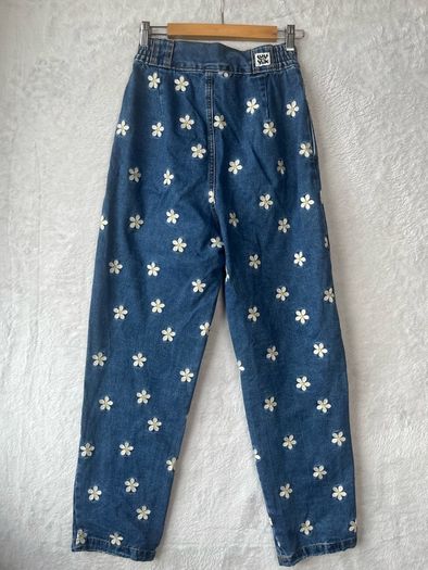 Lucy And Yak Daisy Print Jeans Sz 26W S