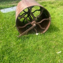 Victorian lawn roller