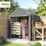 1.2 x 1.8m Garden Storage Shed Tent Image 3