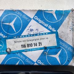 NOS Boxed mirror for R107 etc Right side.