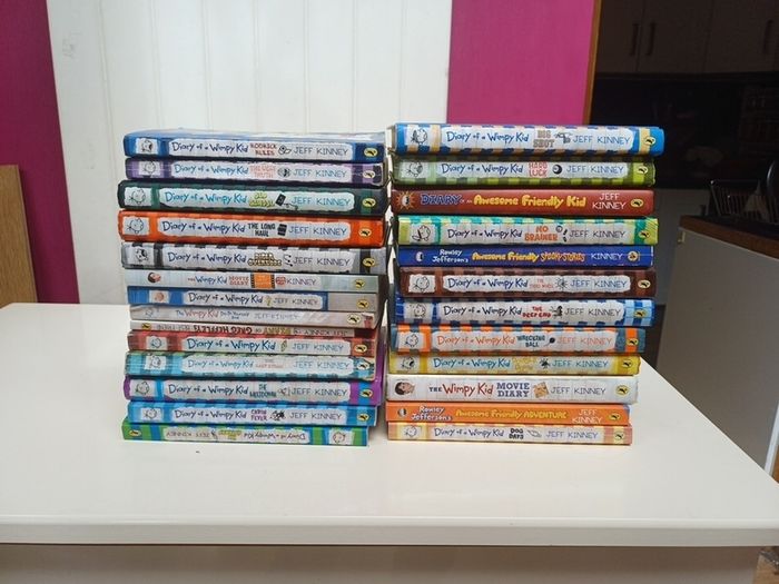 Diary of a Wimpy Kid books - full collection