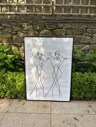 Minimalist art prints set of 2 by DESENIO