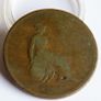 1826 Penny King George IV copper coin Image 2