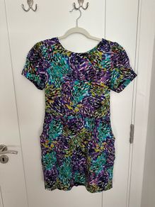 [clothes for adults] Gorgeous colourful summer mini dress, size M / 10
