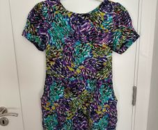 [clothes for adults] Gorgeous colourful summer mini dress, size M / 10
