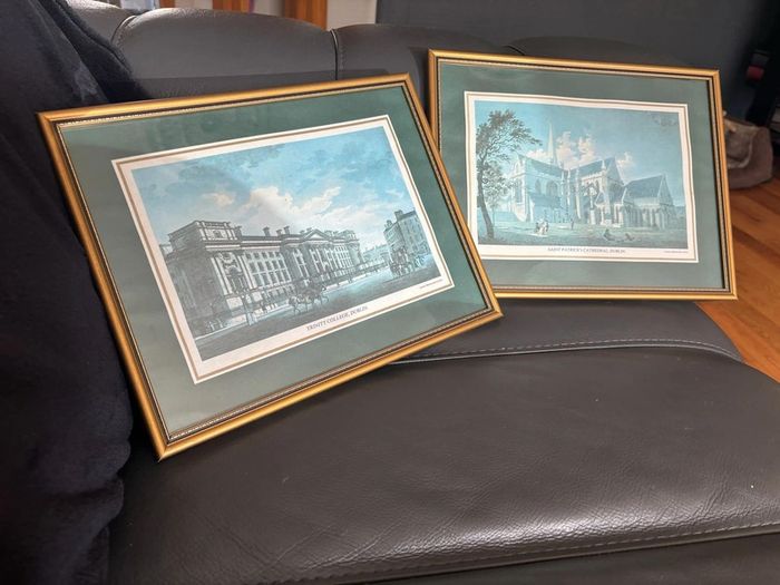 2 Prints of Historical Dublin