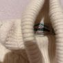 Cream Aran knit wool jumper Image 7