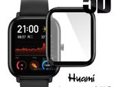 Full Coverage Screen Protector film for Huami Amazfit GTS Watch Soft Round Screen Protector Cover Accessories (Not Glass)
