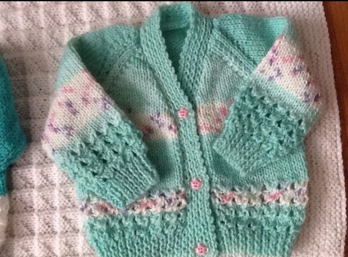 Handmade baby cardigans & Blankets