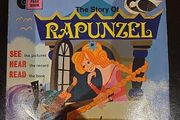 Disney Rapunzel 1971 Record And 24 Page Book