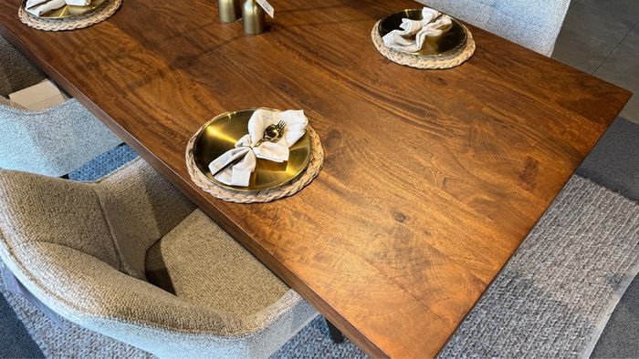 Ex Display 180cm Solid Wood Dining Table, Ex Display