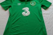 Republic Of Ireland Umbro Jersey Size Age 11/12 Years