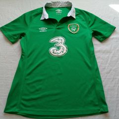 Republic Of Ireland Umbro Jersey Size Age 11/12 Years